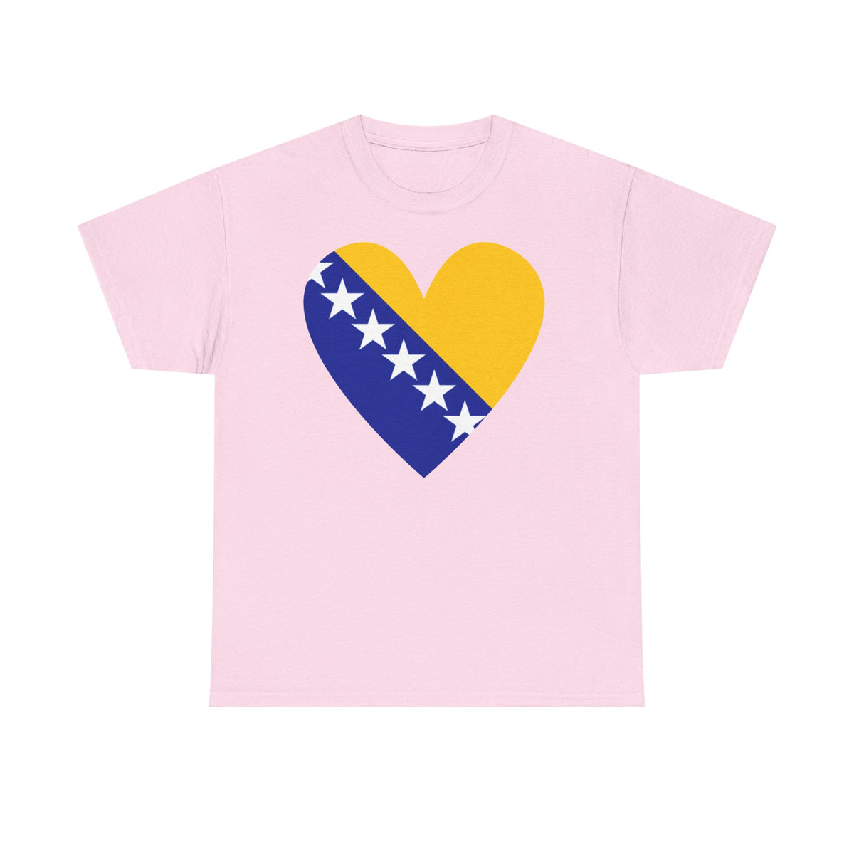 Bosnia Wappen Flagge Stolz Heimat Fußball fan Geschenkidee - Unisex T-Shirt