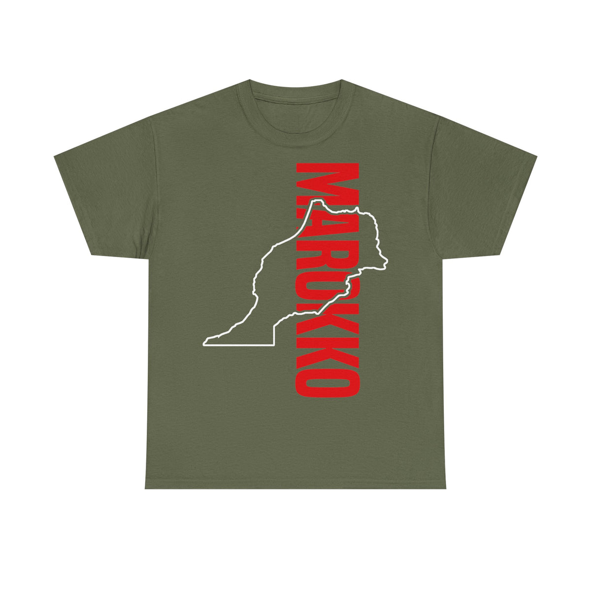 Marruecos Escudo Morocco Bandera Orgullo Fútbol Fan Deporte FIdea de regalo - Camiseta unisex