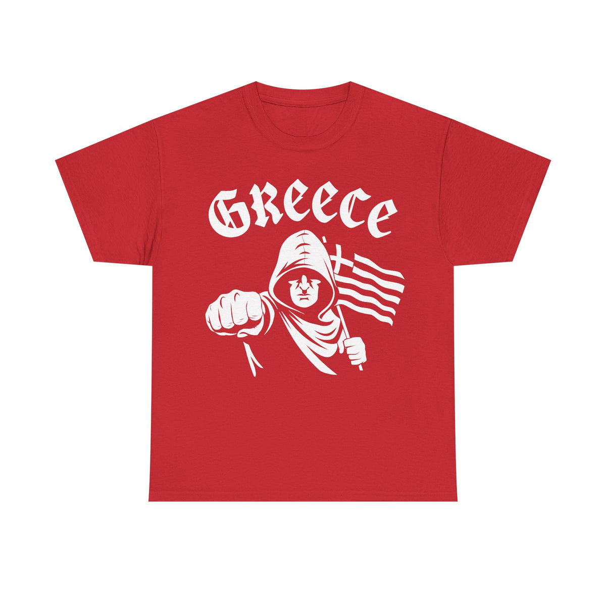 Grecia Grecia hooligan bandera escudo patria fútbol deporte aficionado idea de regalo - camiseta unisex