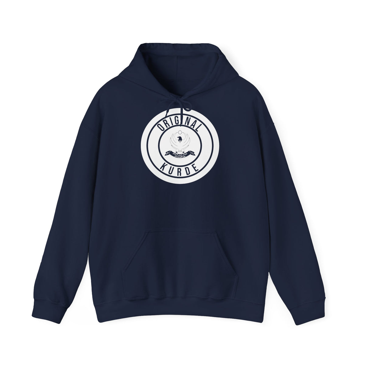 Kurdistan patria orgoglio stemma bandiera sport calcio regalo per tifosi - felpa con cappuccio unisex