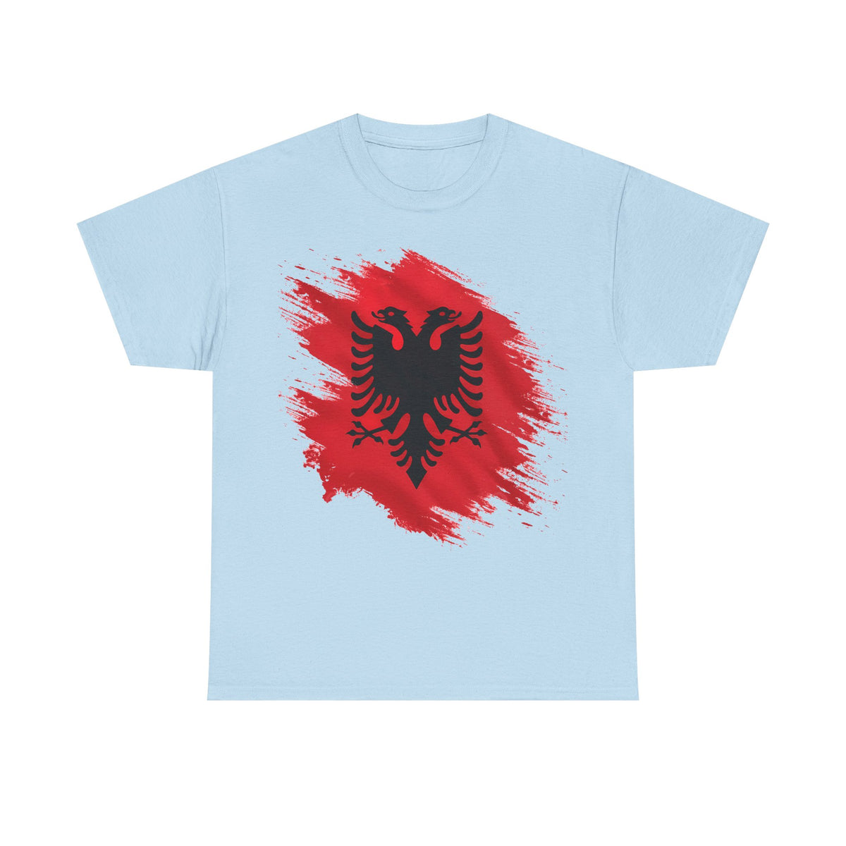 Albania Art Doppeladler Street Style Geschenkidee - Unisex T-Shirt