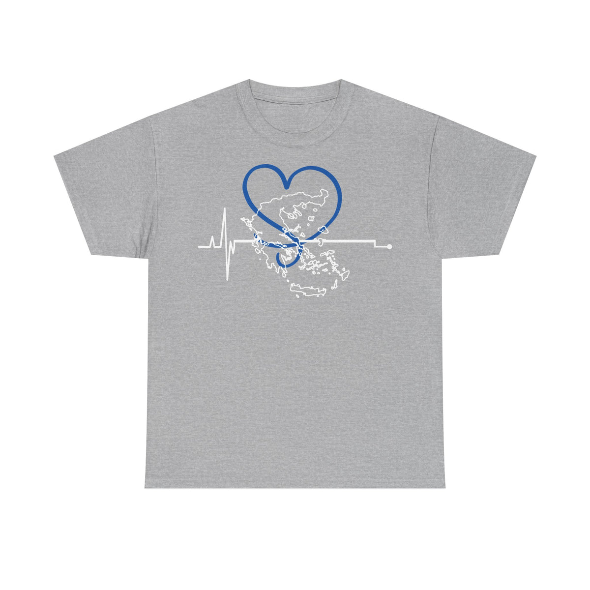 Grecia Grecia Bandera Escudo Patria Fútbol Deporte Aficionado Idea de regalo - Camiseta unisex