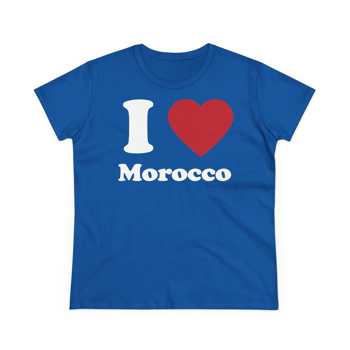 Escudo de Marruecos, bandera de Marruecos, orgullo, aficionada al fútbol y al deporte, idea de regalo - Camiseta para mujer