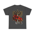 Albania Schwert Art Street Urban Flagge Wappen Stolz - Unisex T-Shirt