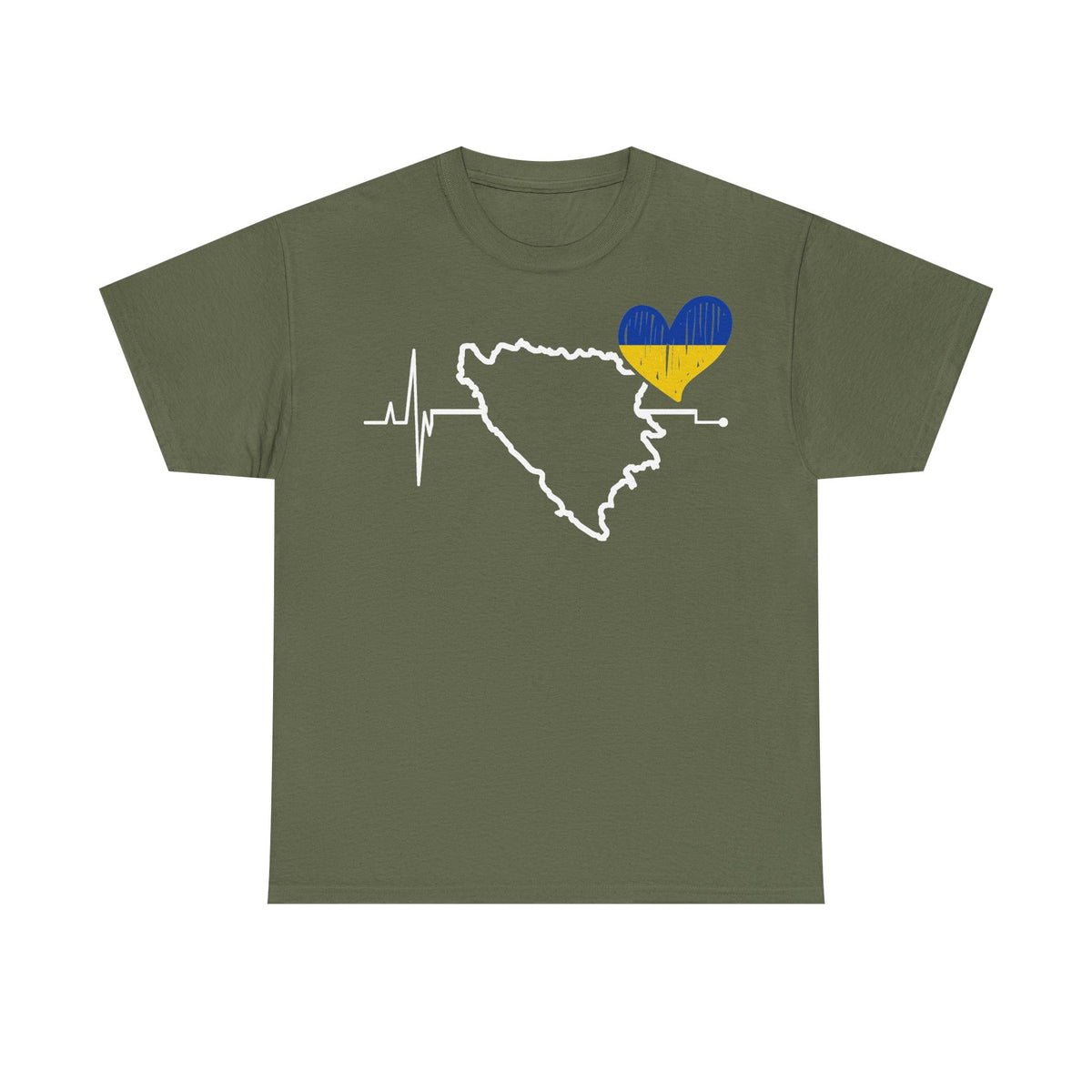 Bosnia escudo bandera orgullo patria aficionado al fútbol idea de regalo - Camiseta unisex