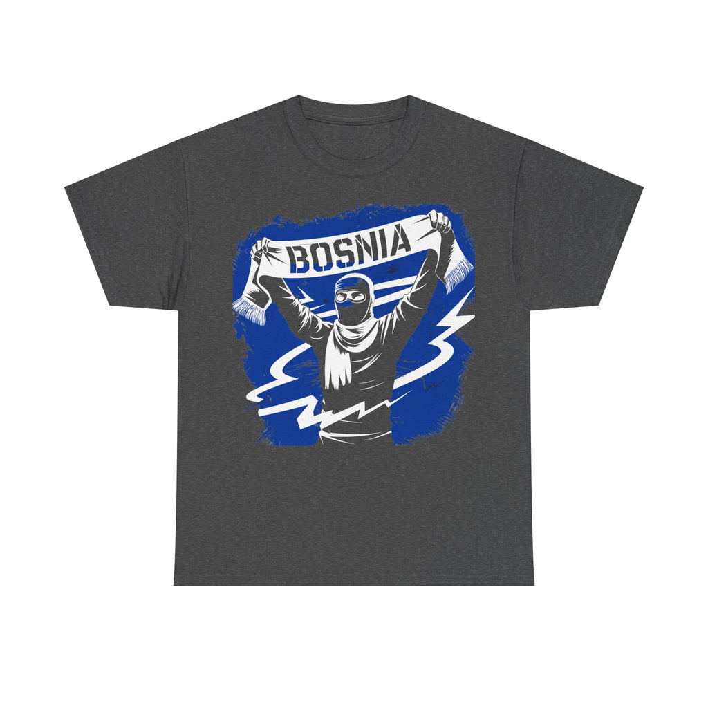 Bosnia Wappen Flagge Stolz Heimat Fußball fan Geschenkidee - Unisex T-Shirt