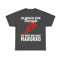 Marokko Wappen Morocco Flagge Stolz Fußball Fan Sport FGeschenkidee - Unisex T-Shirt