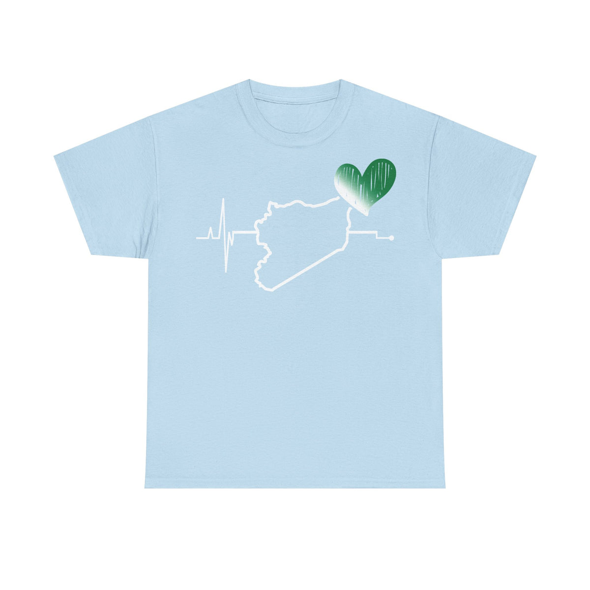 Syria Syrien Wappen Flagge Heimat Sport Fan Geschenkidee - Unisex T-Shirt