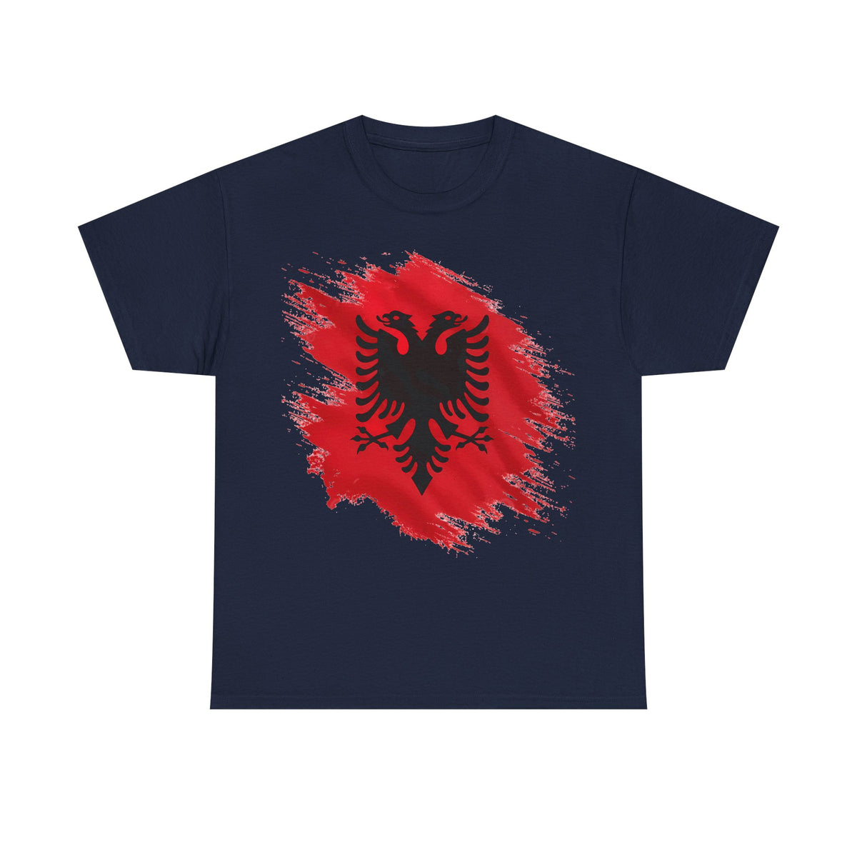 Albania Art Doppeladler Street Style Geschenkidee - Unisex T-Shirt