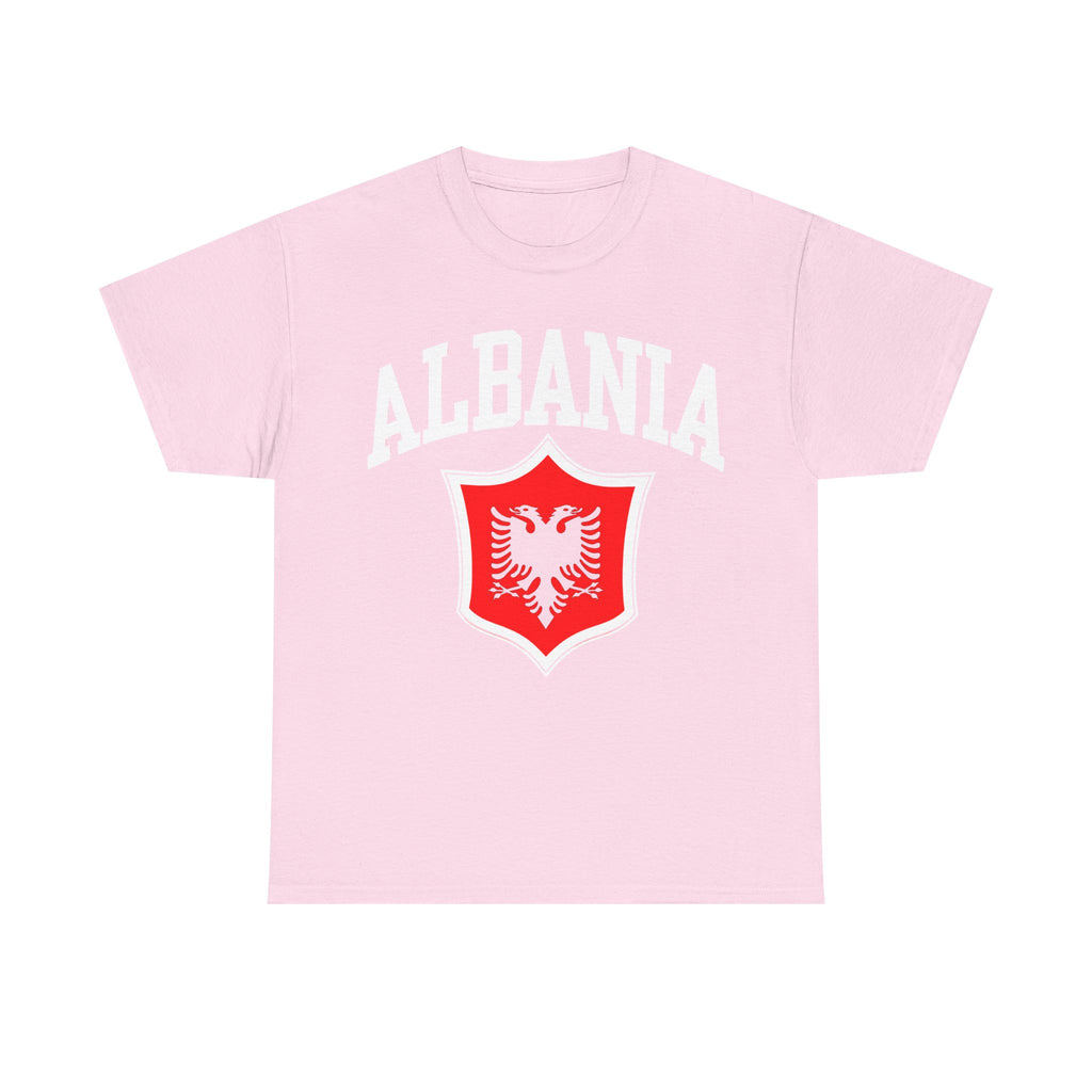 Albania Hooligan Wappen Shqiptar Flagge Adler Fußball Fan Sport - Unisex T Shirt