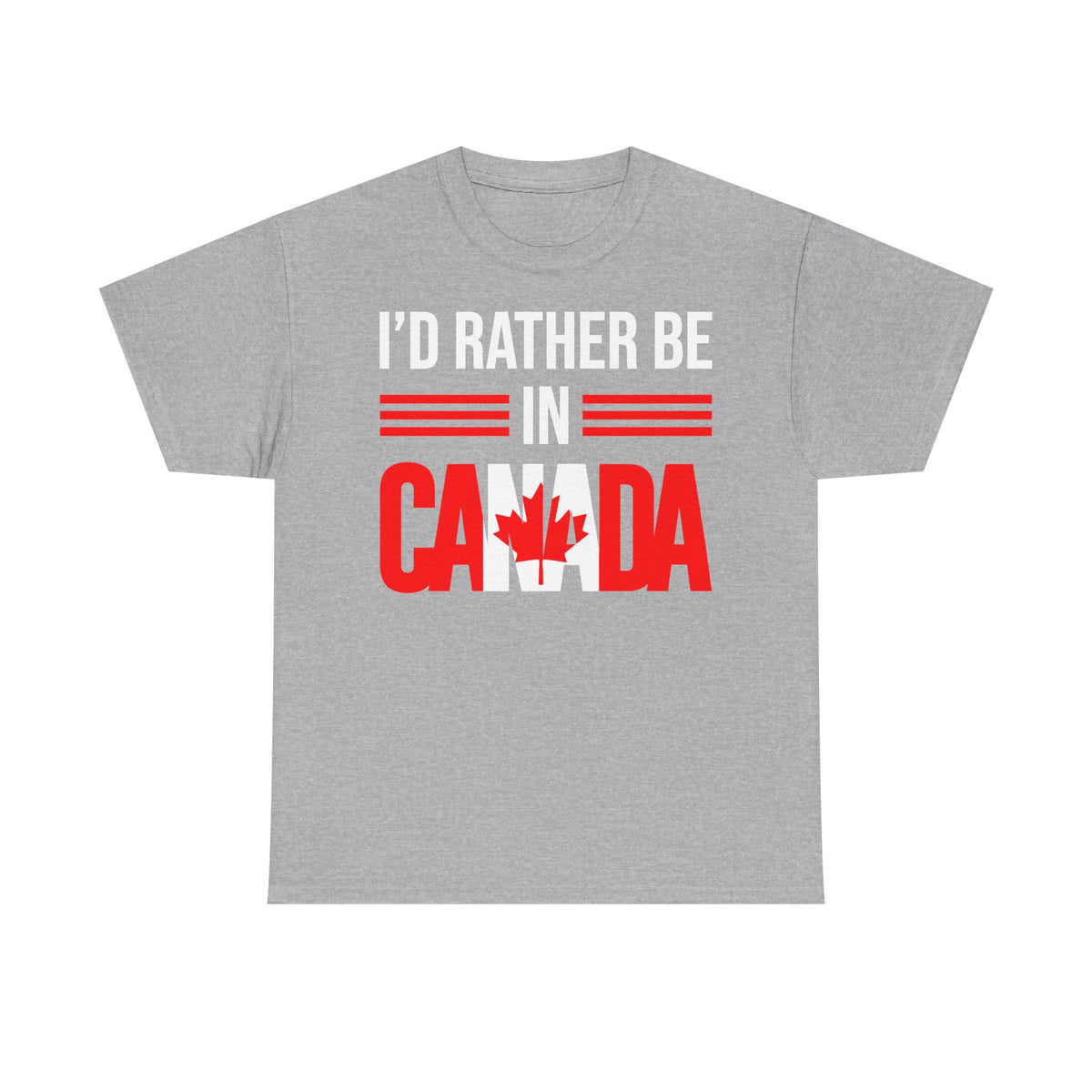Canada Kanada Wappen Flagge Fan Sport Fußball Geschenkidee - Unisey T-Shirt
