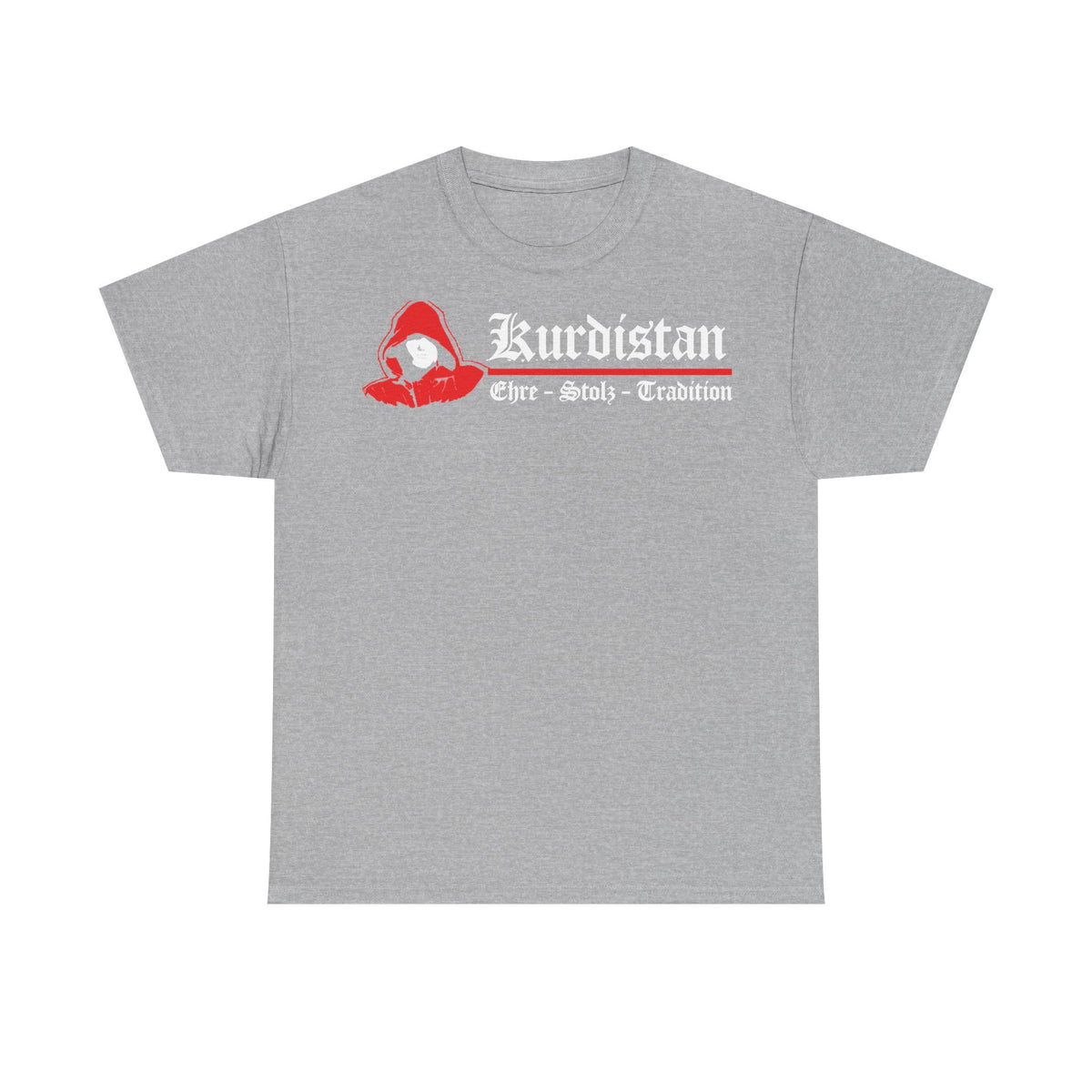 Kurdistán Azadi Escudo Bandera Patria Newroz Regalo - Camiseta unisex