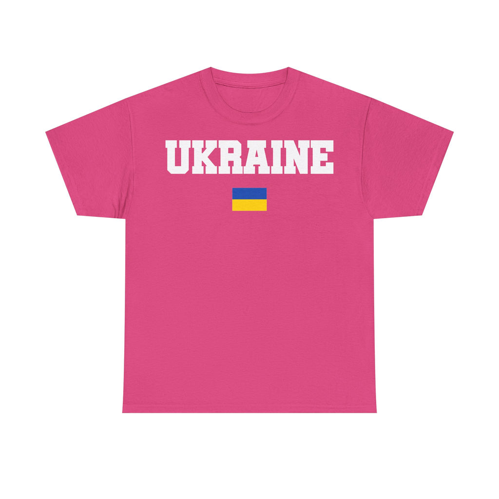 Ukraine Flagge Wappen Geschenkidee Sport Fan Fashion Vintage - Unisex T-Shirt