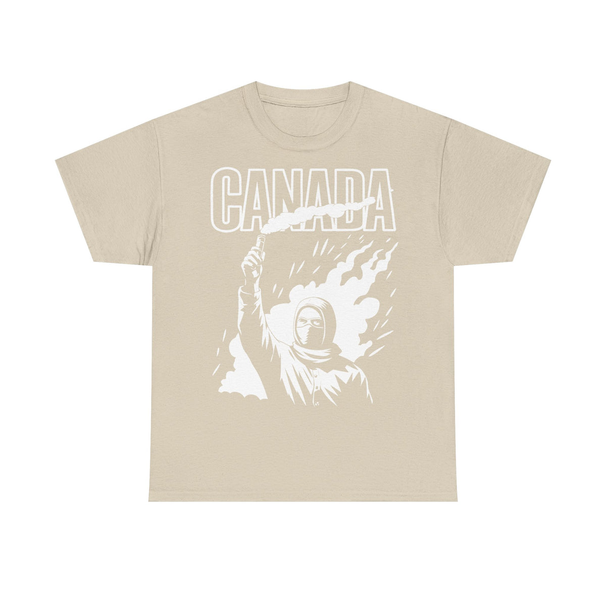 Canada Kanada Hooligan Wappen Flagge Fan Sport Fußball Geschenkidee - Unisey T-Shirt
