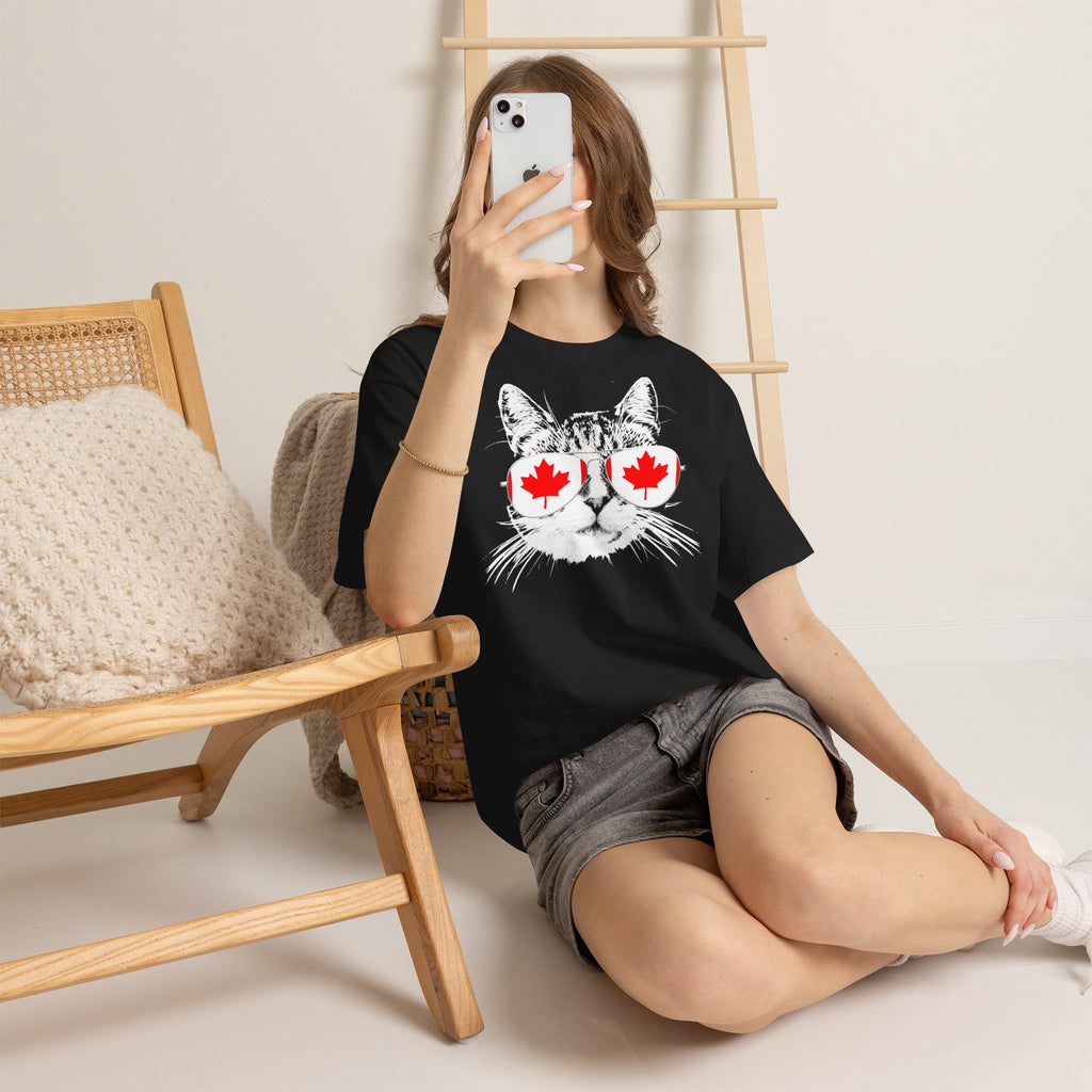 Canada Kanada Wappen Flagge Fan Sport Fußball Geschenkidee - Unisey T-Shirt