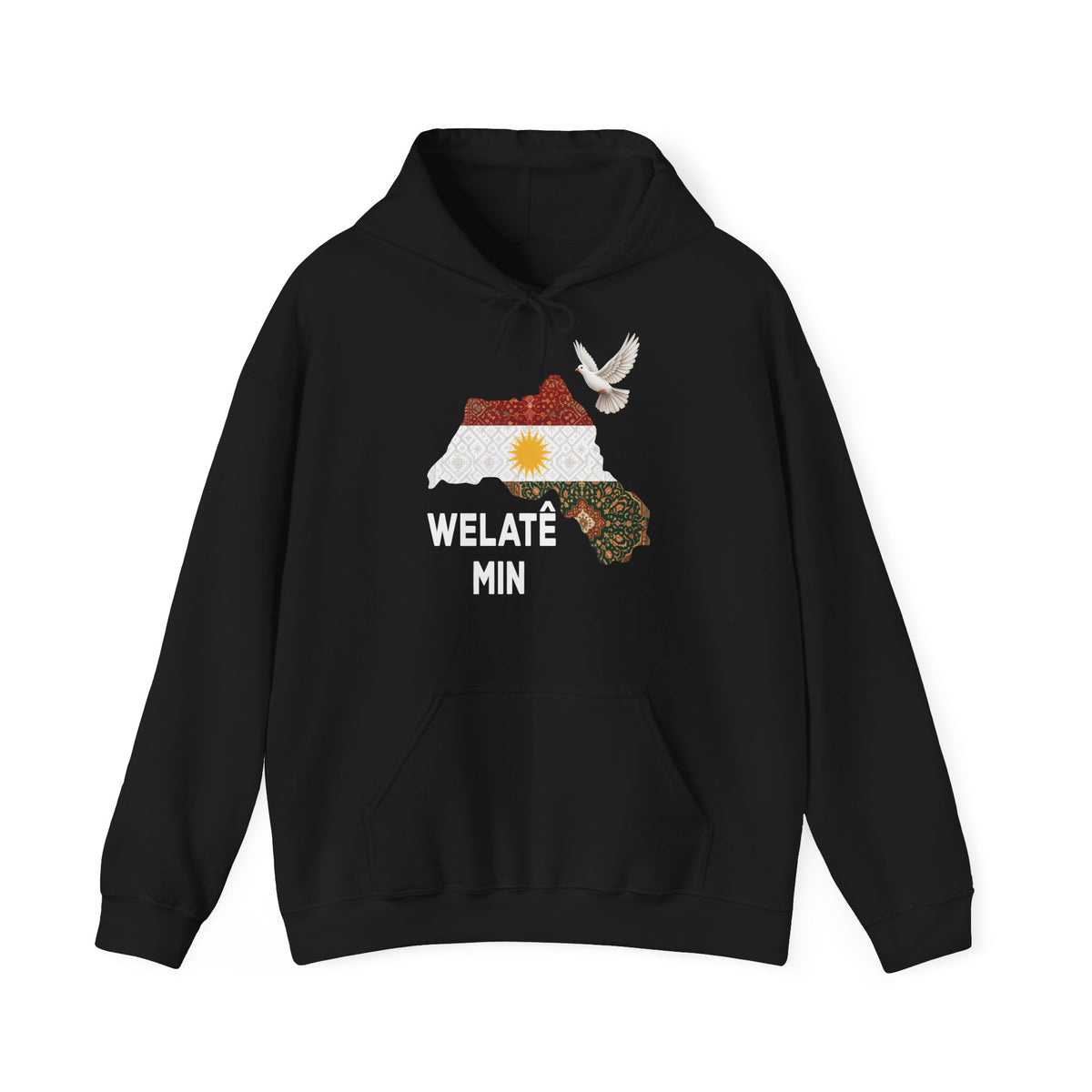 WELATE MIN KURDISTAN Azadi Nostalgie - Unisex Hoodie