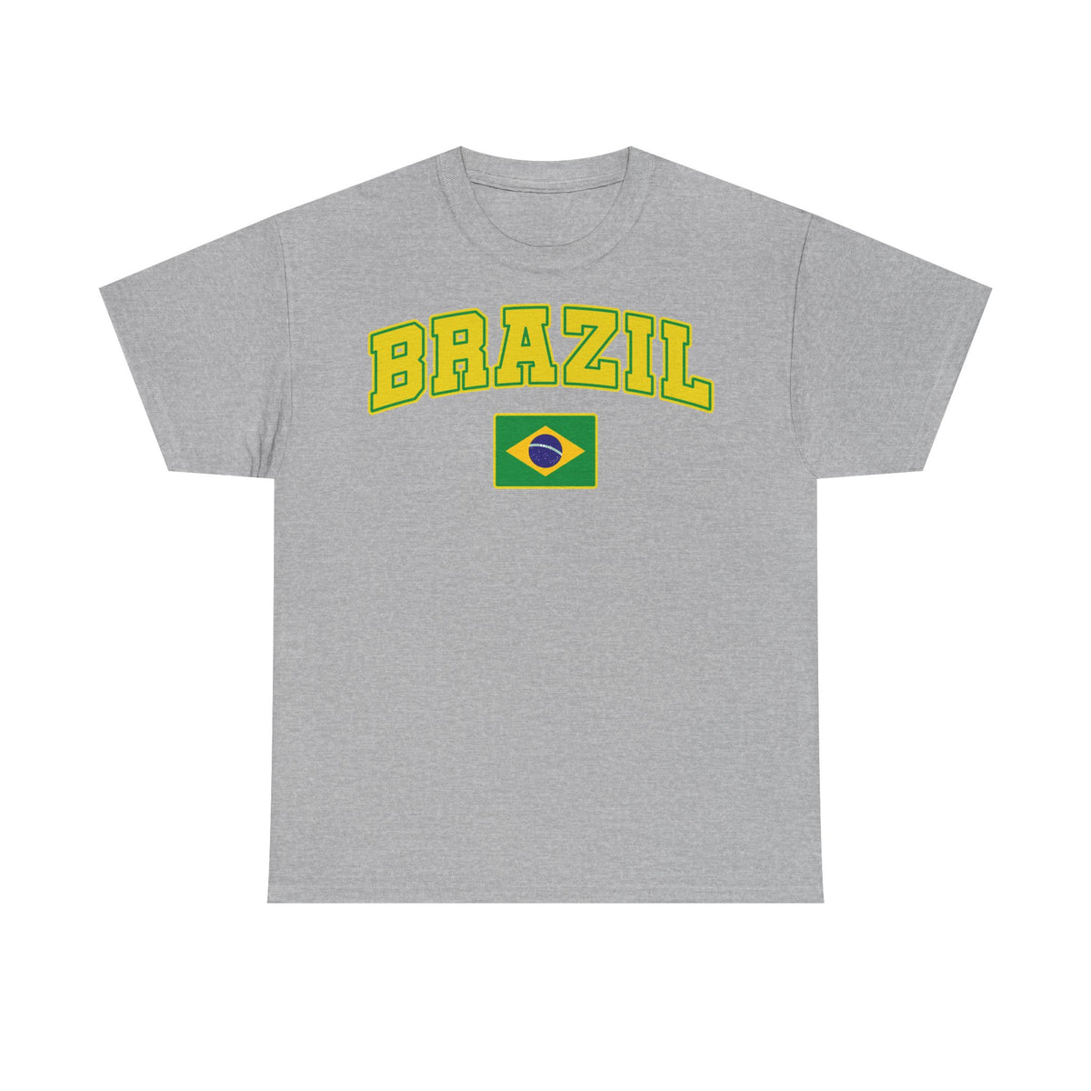 Brazil Brasilien Wappen Flagge Sport Fan Fußball Geschenkidee - Unisex T-Shirt