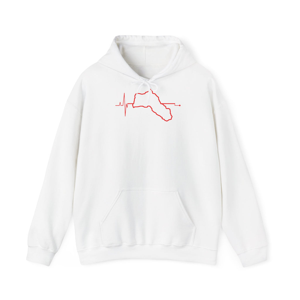 Kurdistan patria orgoglio stemma bandiera sport calcio regalo per tifosi - felpa con cappuccio unisex