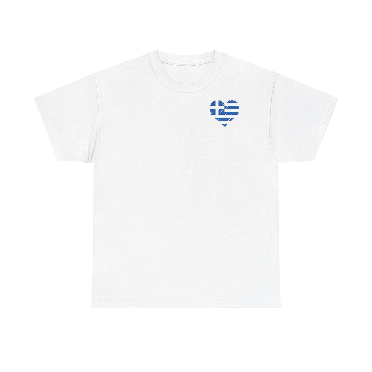 Grecia Grecia Bandera Escudo Patria Fútbol Deporte Aficionado Idea de regalo - Camiseta unisex