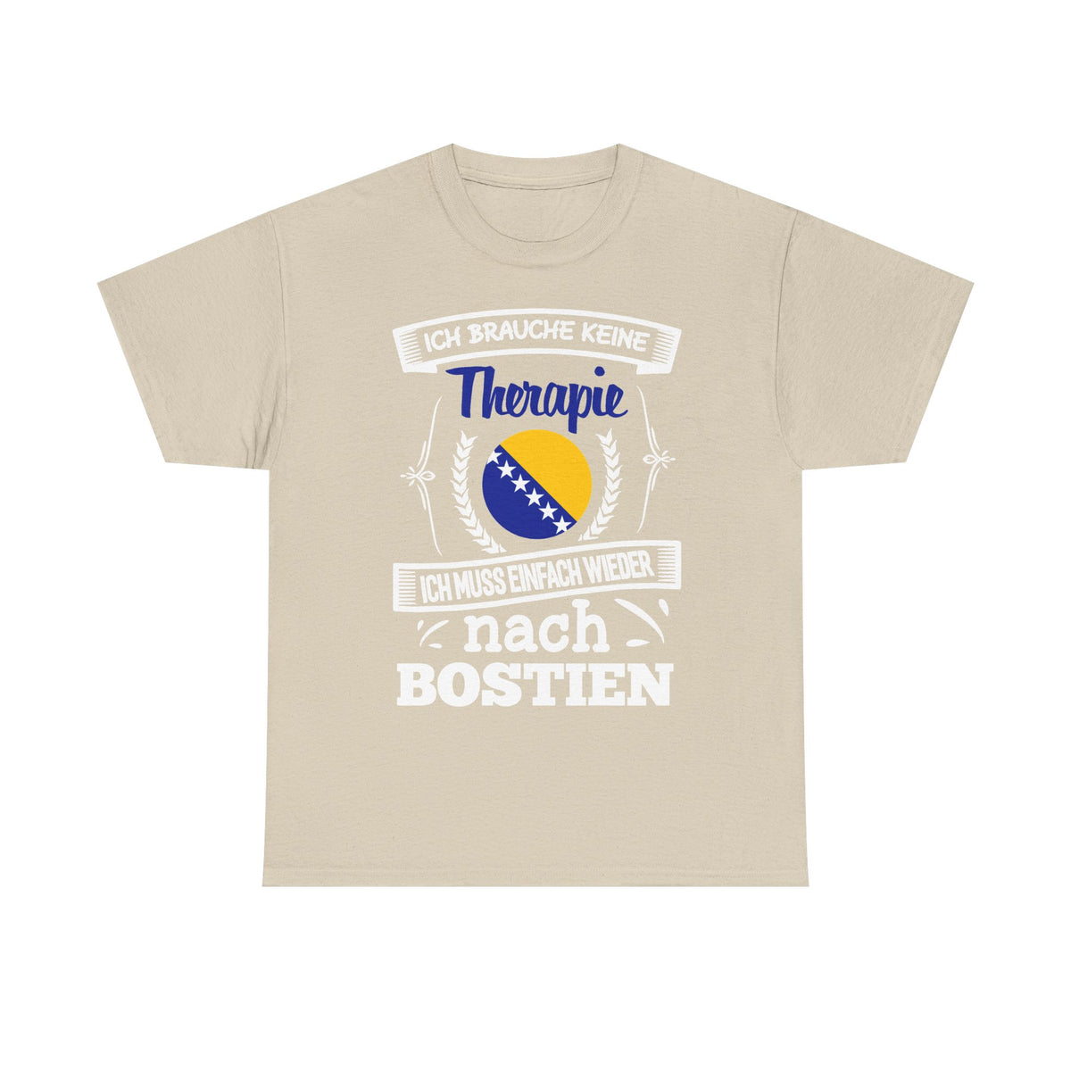 Bosnia Wappen Flagge Stolz Heimat Fußball fan Geschenkidee - Unisex T-Shirt