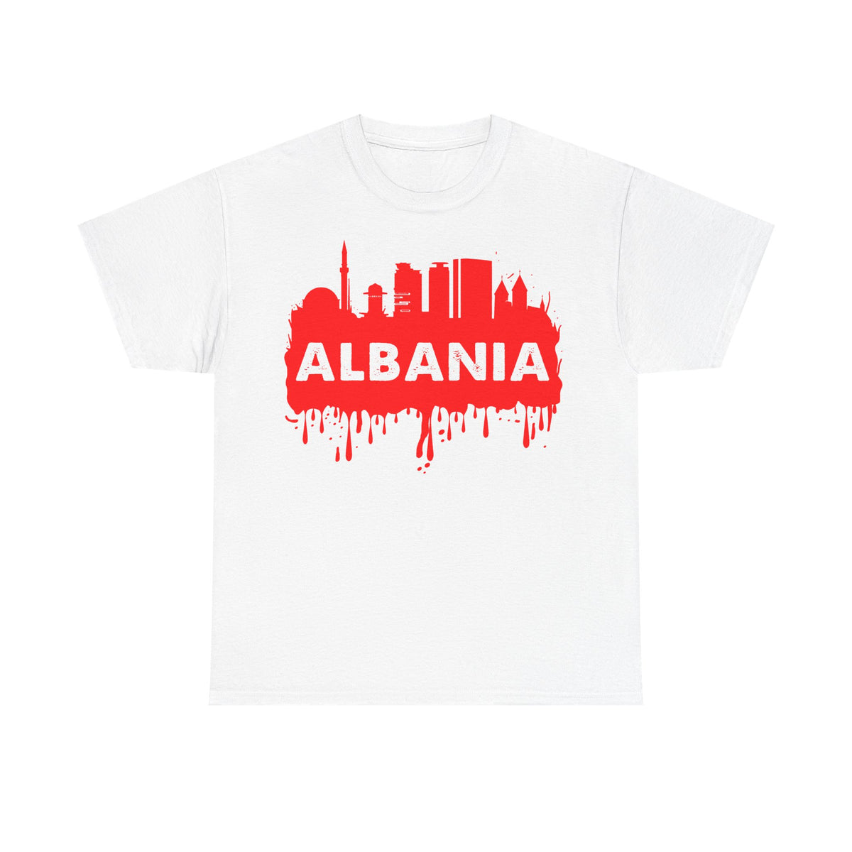 Albania Wappen Shqiptar Flagge Adler Fußball Fan Sport Unisex T Shirt