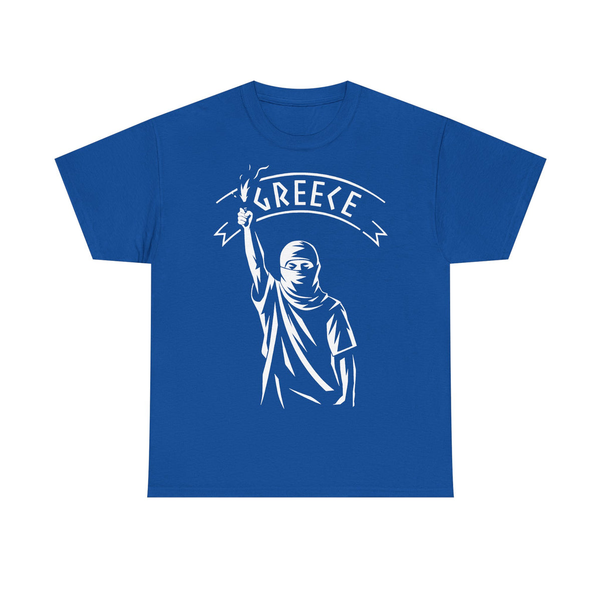 Grecia Grecia hooligan bandera escudo patria fútbol deporte aficionado idea de regalo - camiseta unisex