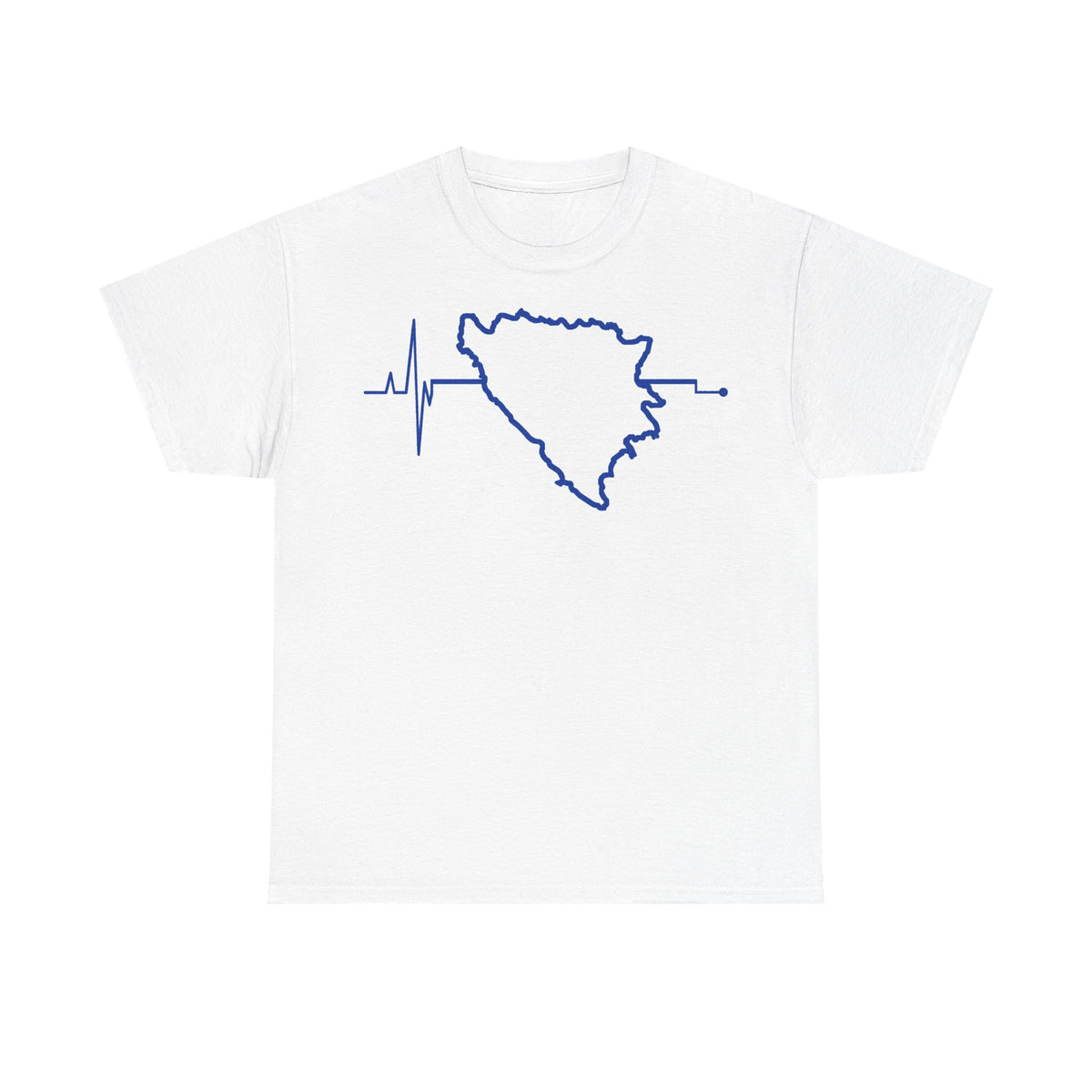 Bosnia escudo bandera orgullo patria aficionado al fútbol idea de regalo - Camiseta unisex