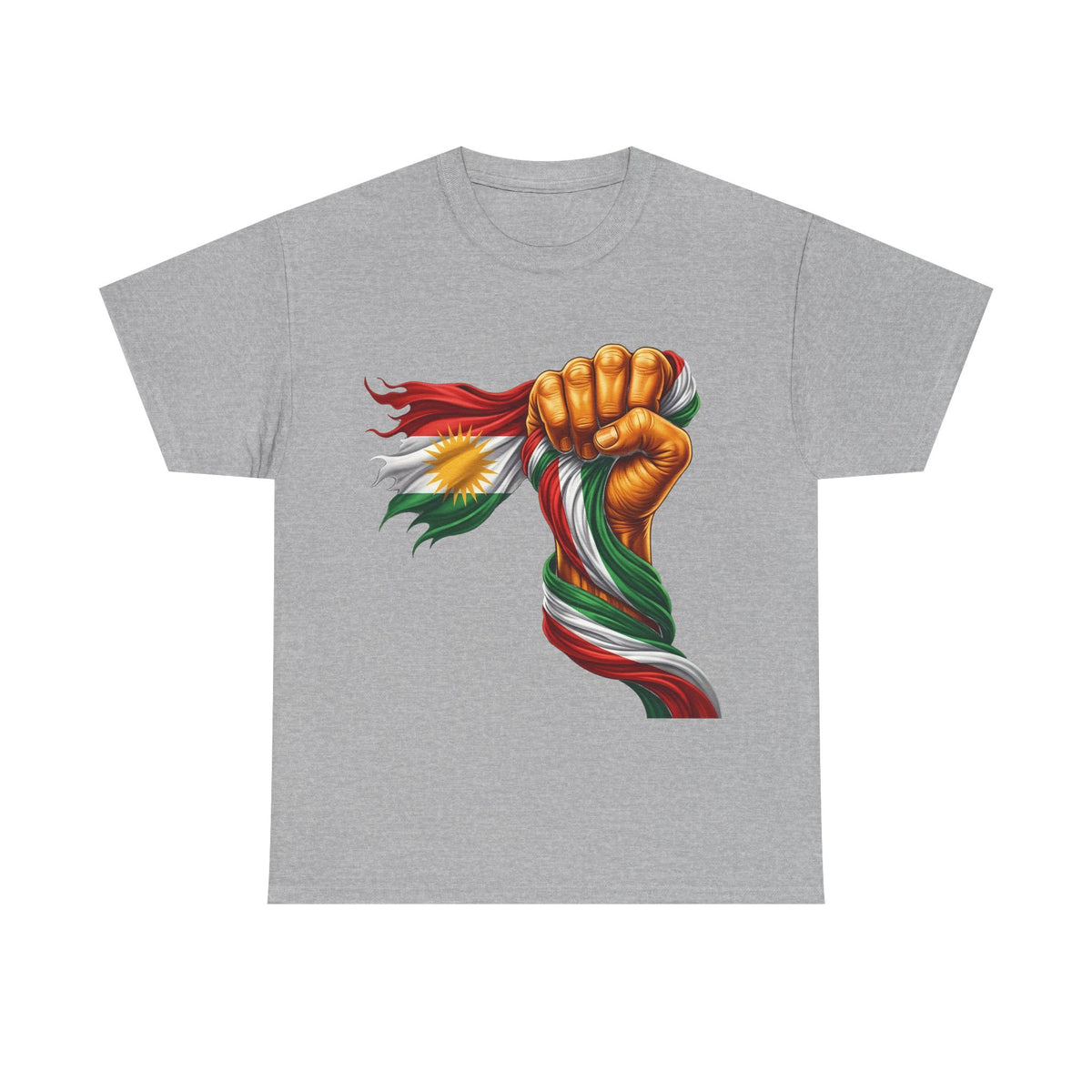Kurdistán Power bandera orgullo patria Azadi - Camiseta unisex