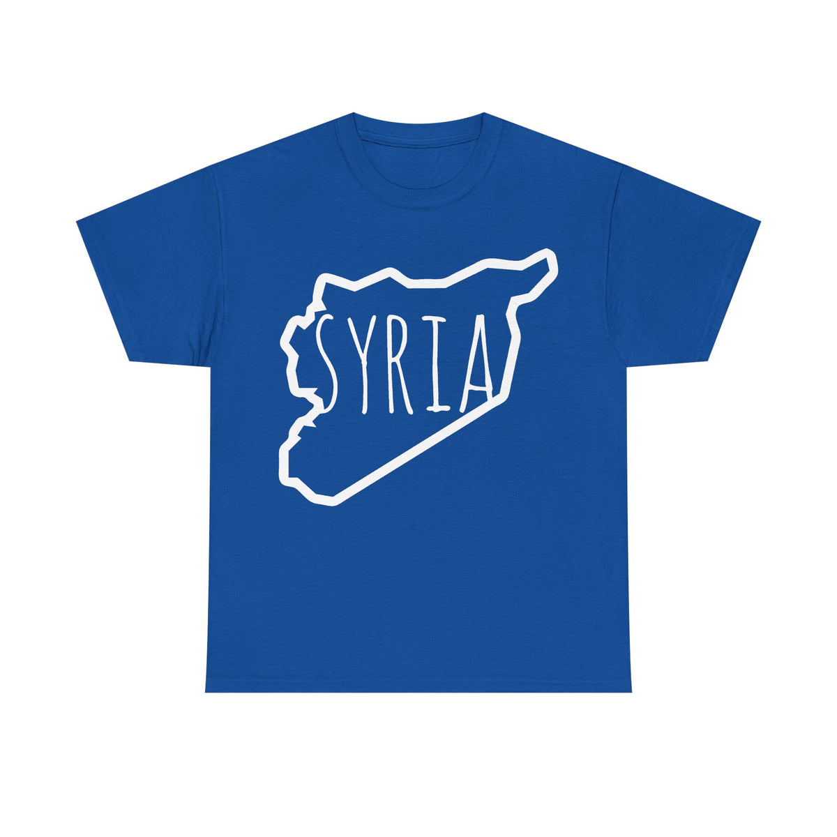 Syria Syrien Wappen Flagge Heimat Sport Fan Geschenkidee - Unisex T-Shirt