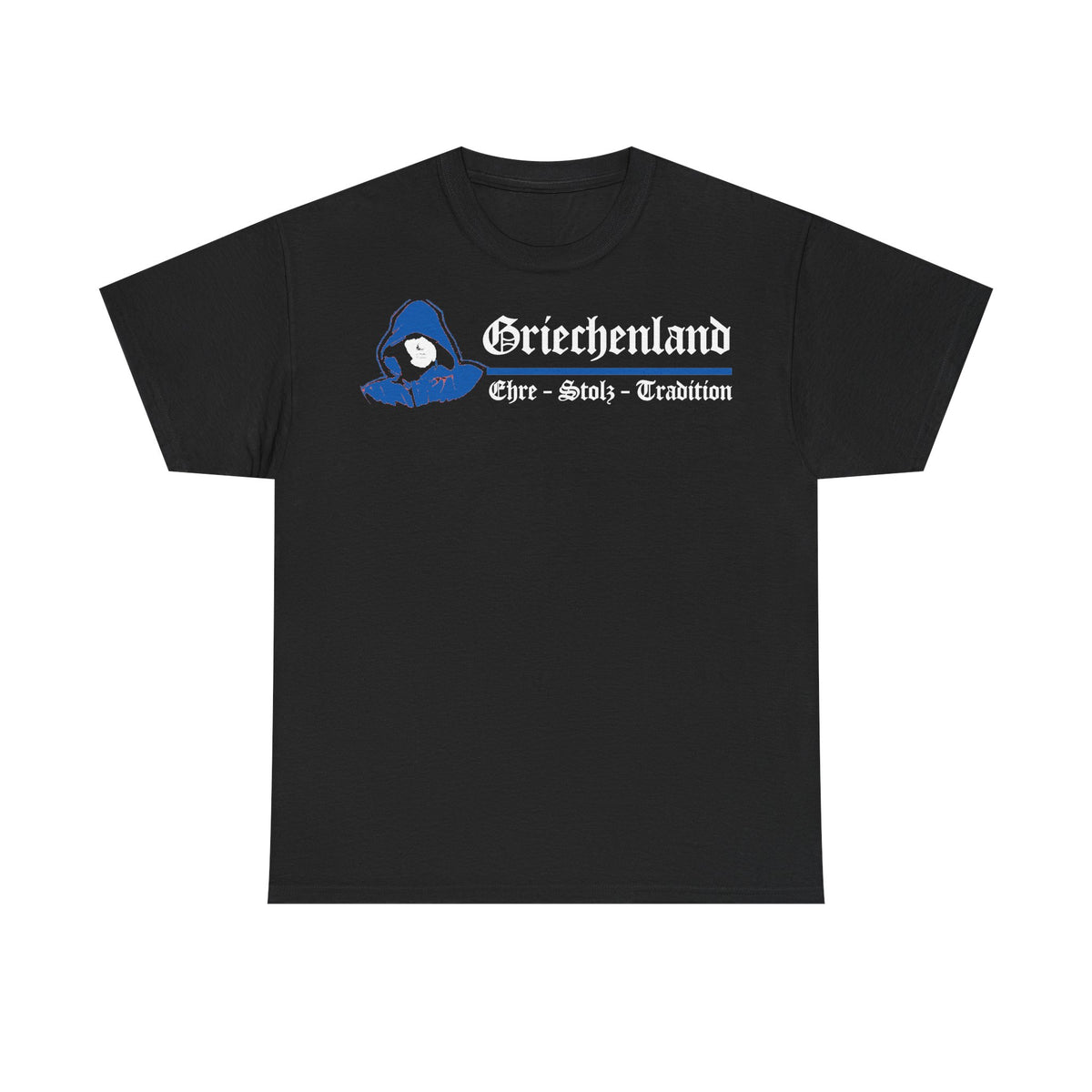Grecia Grecia Bandera Escudo Patria Fútbol Deporte Aficionado Idea de regalo - Camiseta unisex