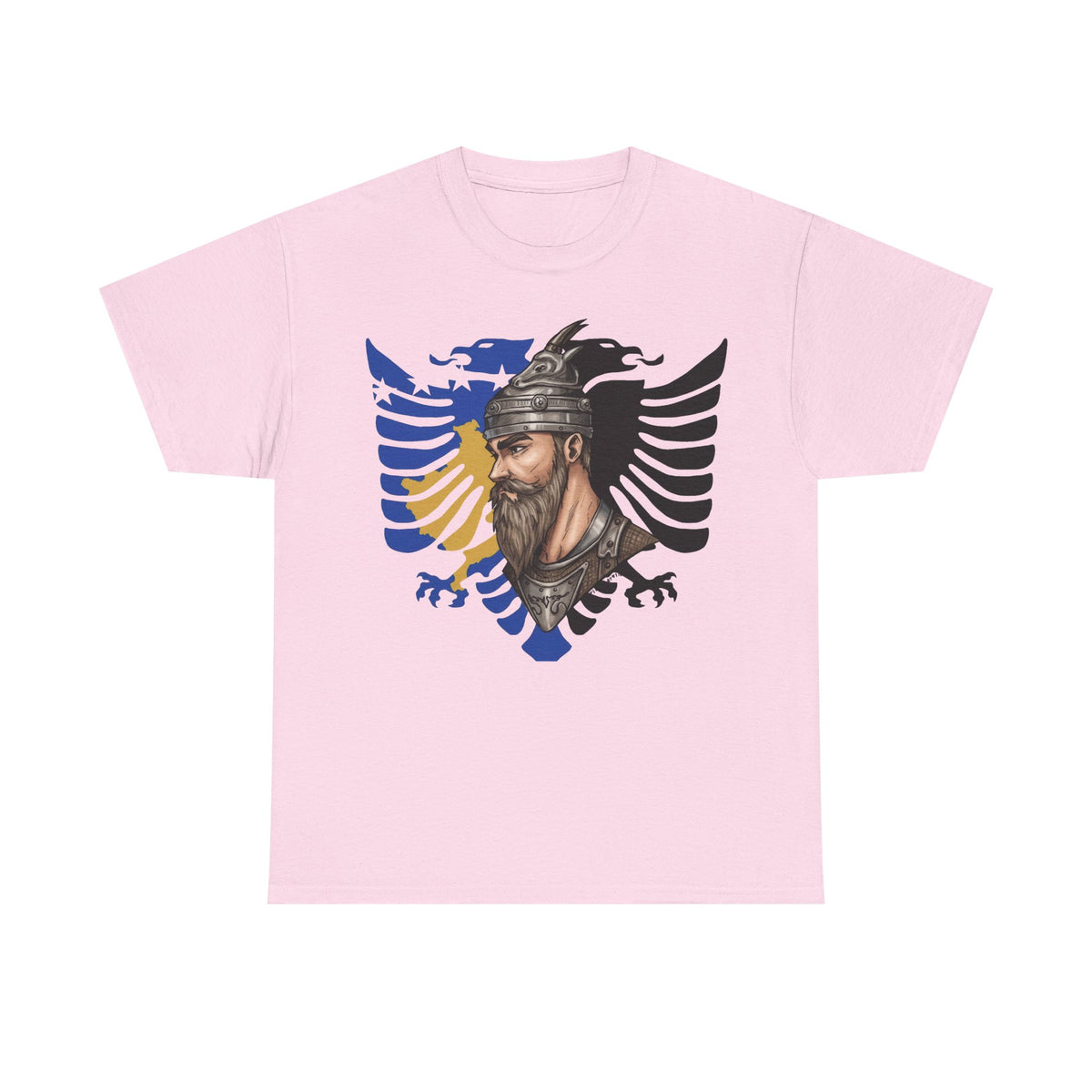 Leyenda de Skanderbeg Albania Kosovo Shqiptar Bandera Orgullo - Camiseta unisex
