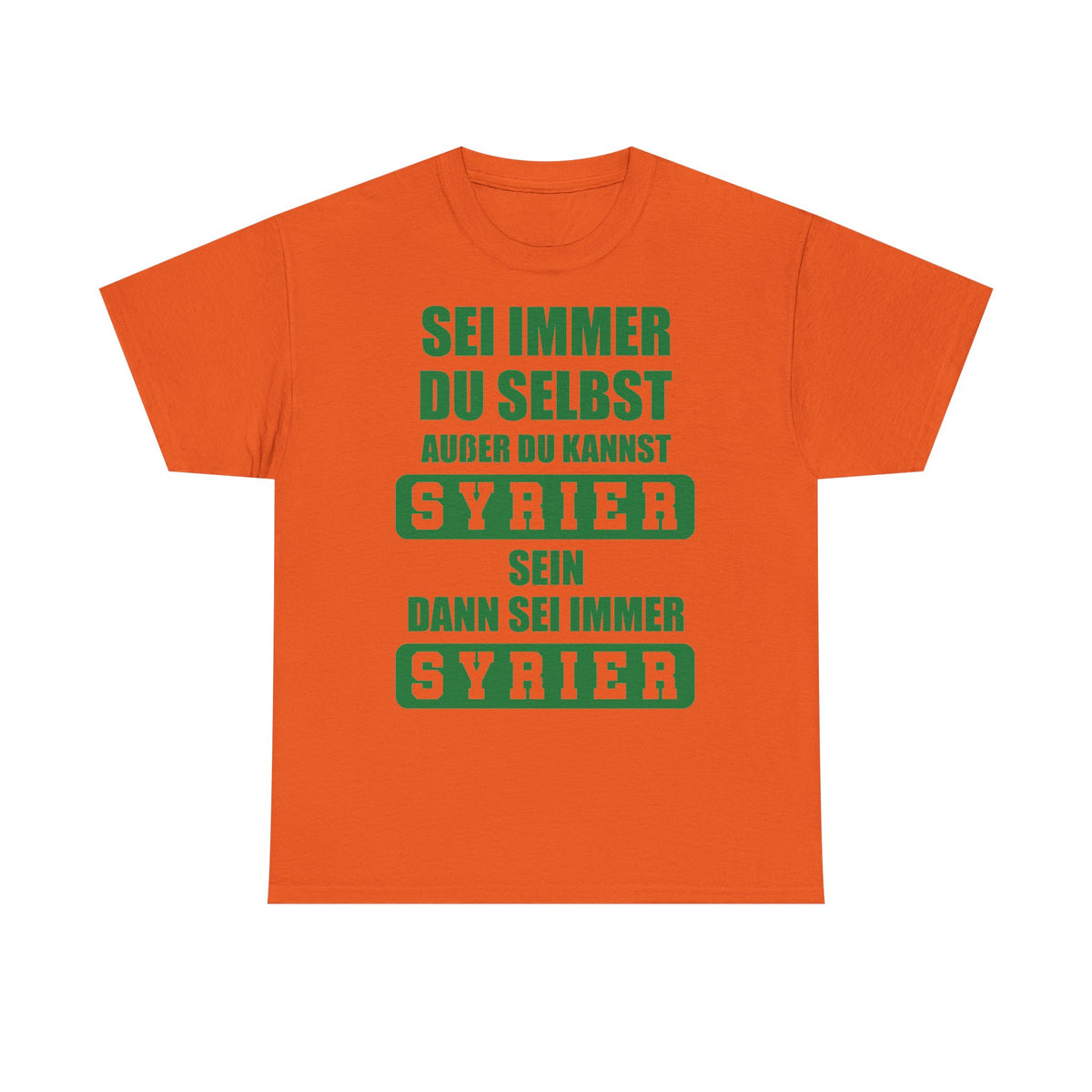 Syria Syrien Wappen Flagge Heimat Sport Fan Geschenkidee - Unisex T-Shirt