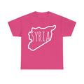 Syria Syrien Wappen Flagge Heimat Sport Fan Geschenkidee - Unisex T-Shirt