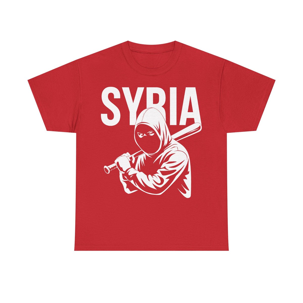 Syria Syrien Hooligan Wappen Flagge Heimat Sport Fußball Fan Geschenkidee - Unisex T-Shirt