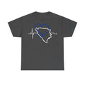 Bosnia Wappen Flagge Stolz Heimat Fußball fan Geschenkidee - Unisex T-Shirt