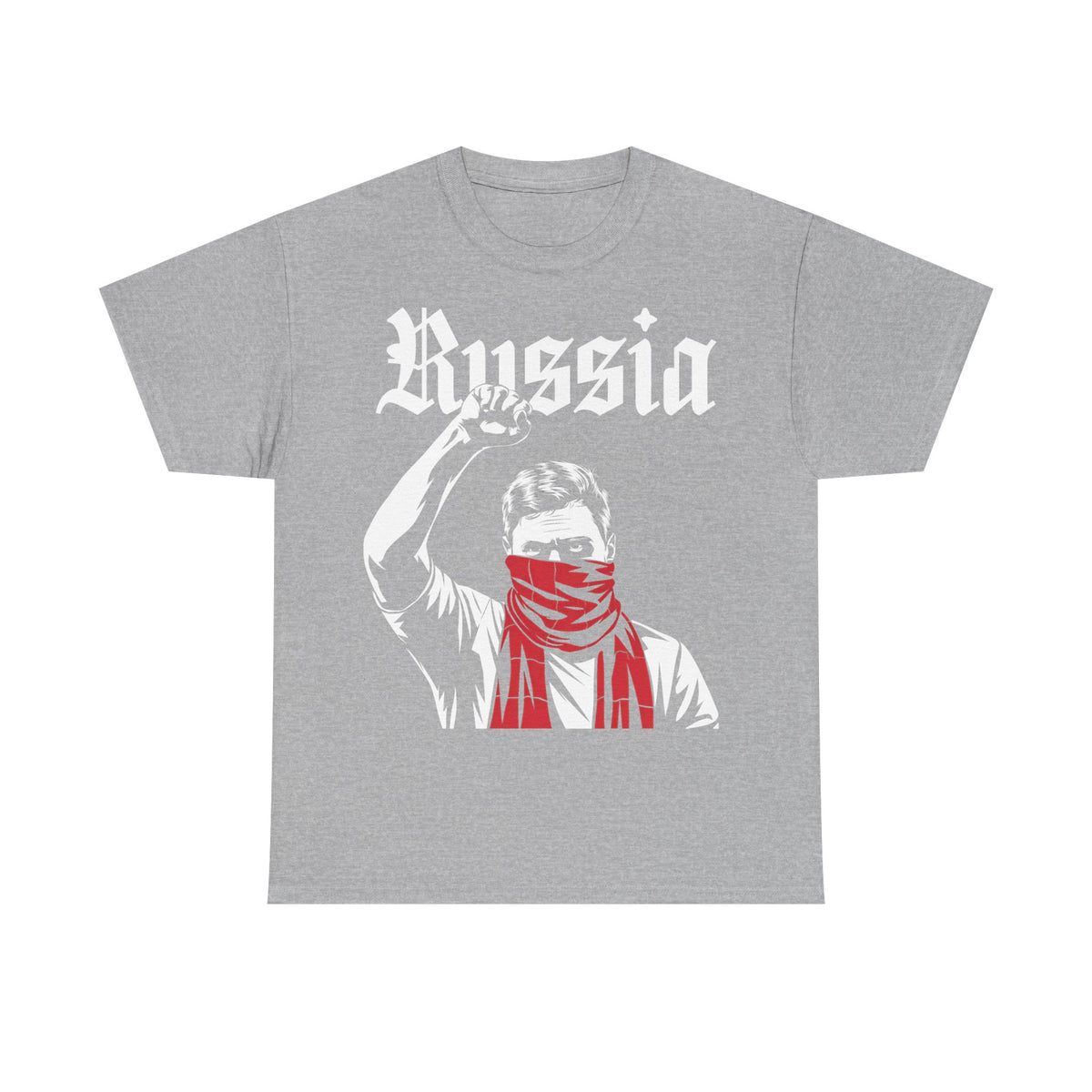 Russia Russia hooligan Mosca aquila bandiera stemma regalo sport tifoso moda - Maglietta unisex