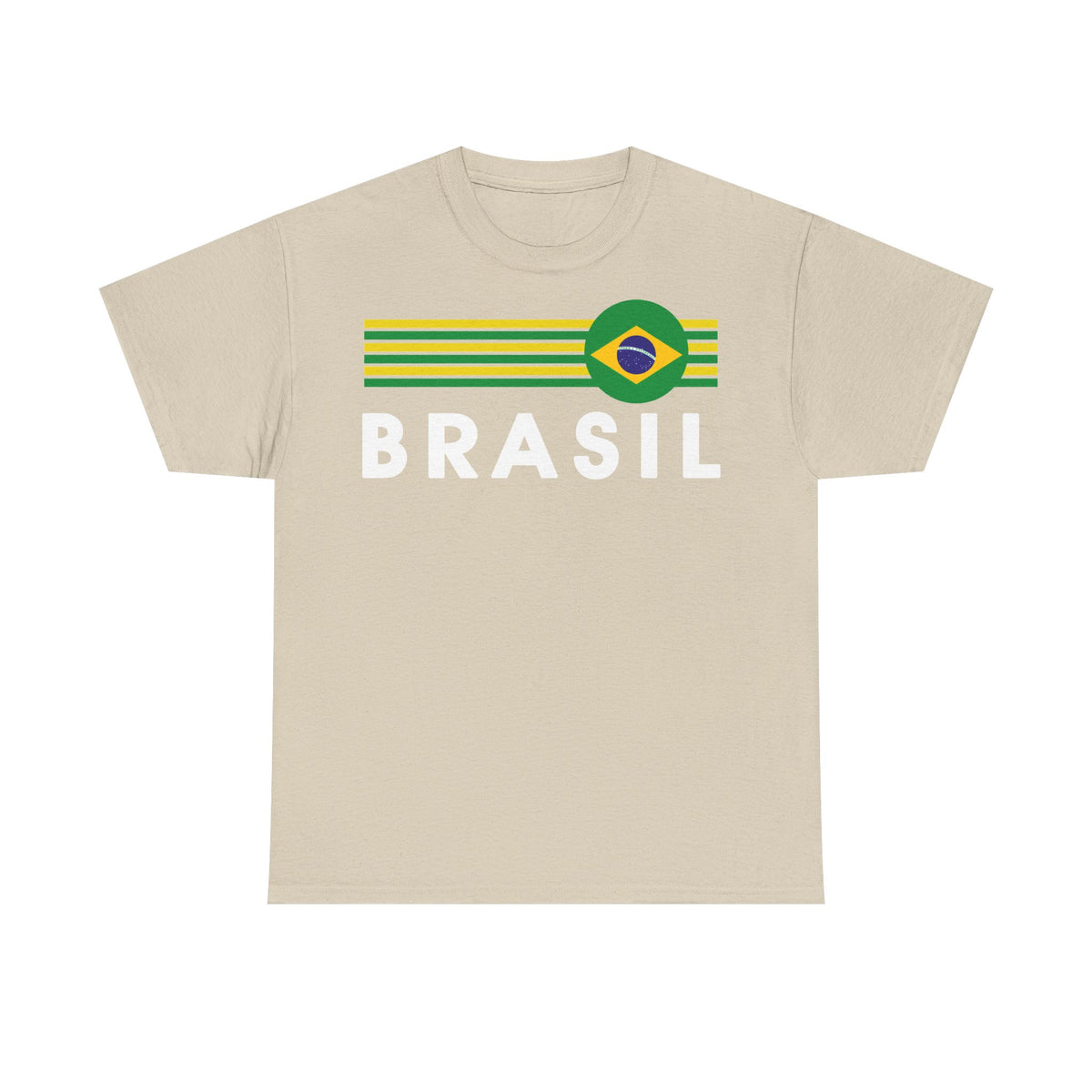Brazil Brasilien Wappen Flagge Sport Fan Fußball Geschenkidee - Unisex T-Shirt