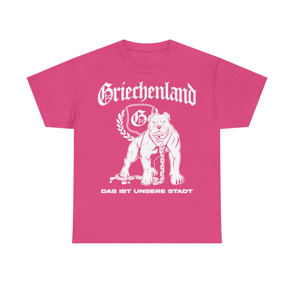 Greece Griechenland Flagge Wappen Heimat Fußball Sport Fan Geschenkidee - Unisex T-Shirt