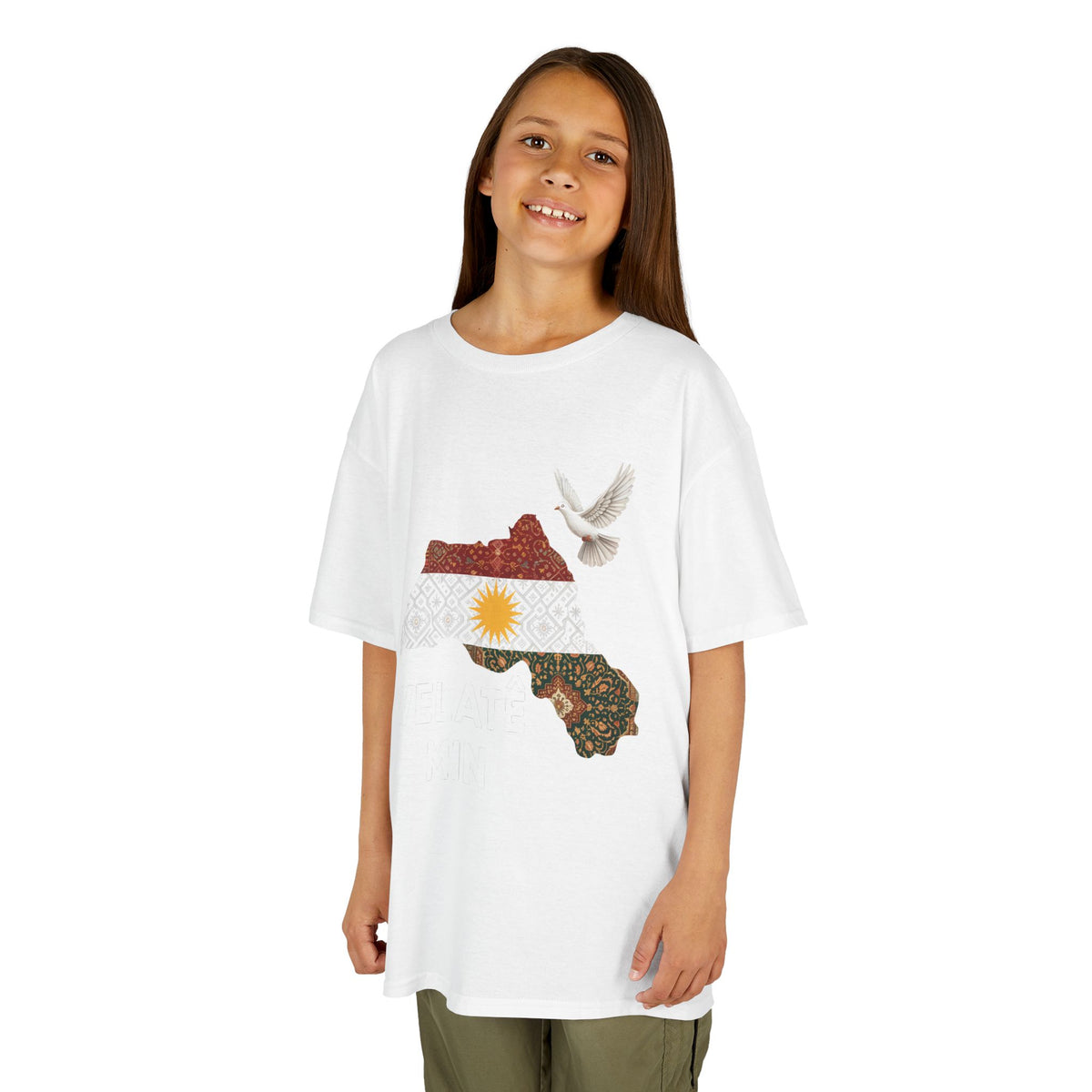 WELATE MIN KURDISTAN Azadi Nostalgie - Unisex Kinder & Jugendliche T-Shirt