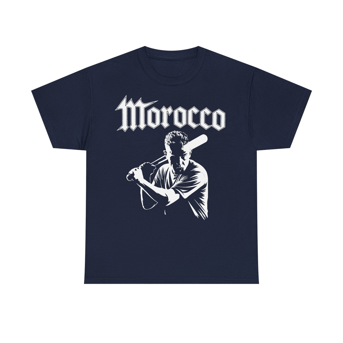 Escudo de hooligan de Marruecos Bandera de Marruecos Fútbol Aficionado Deporte Idea de regalo - Camiseta unisex