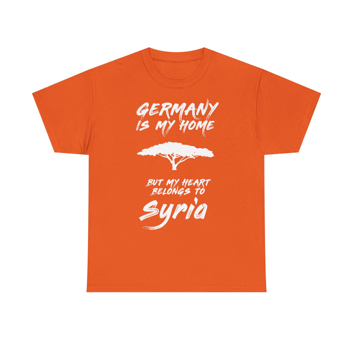 Syria Syrien Wappen Flagge Heimat Sport Fan Geschenkidee - Unisex T-Shirt