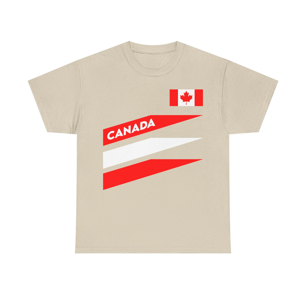 Canada Kanada Wappen Flagge Fan Sport Fußball Geschenkidee - Unisey T-Shirt