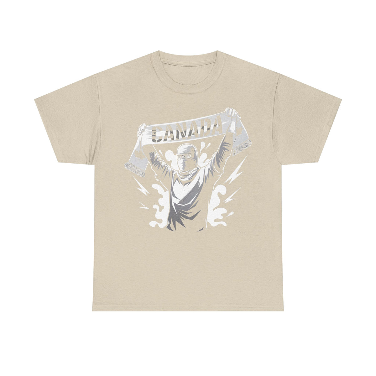 Canada Kanada Hooligan Wappen Flagge Fan Sport Fußball Geschenkidee - Unisey T-Shirt