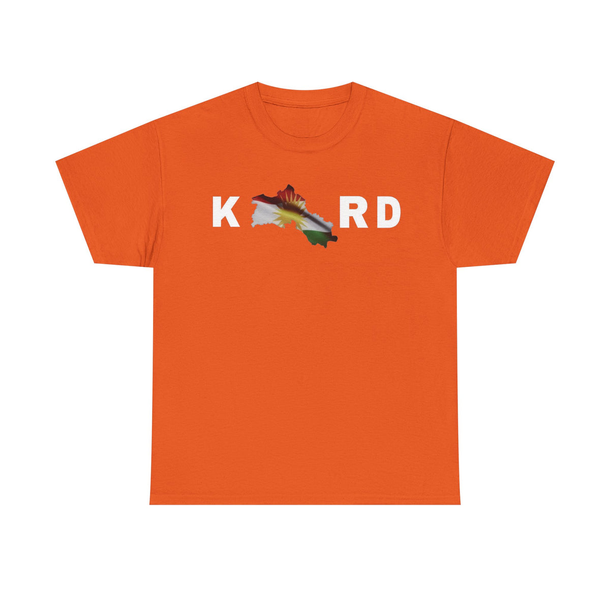 Kurdistan Kurd Karte Flagge Wappen Azadi - Unisex T-Shirt