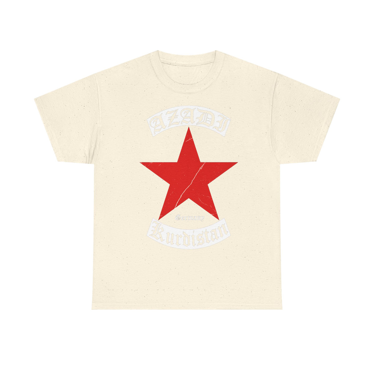 Kurdistán Azadi Escudo Bandera Patria Newroz Regalo - Camiseta unisex