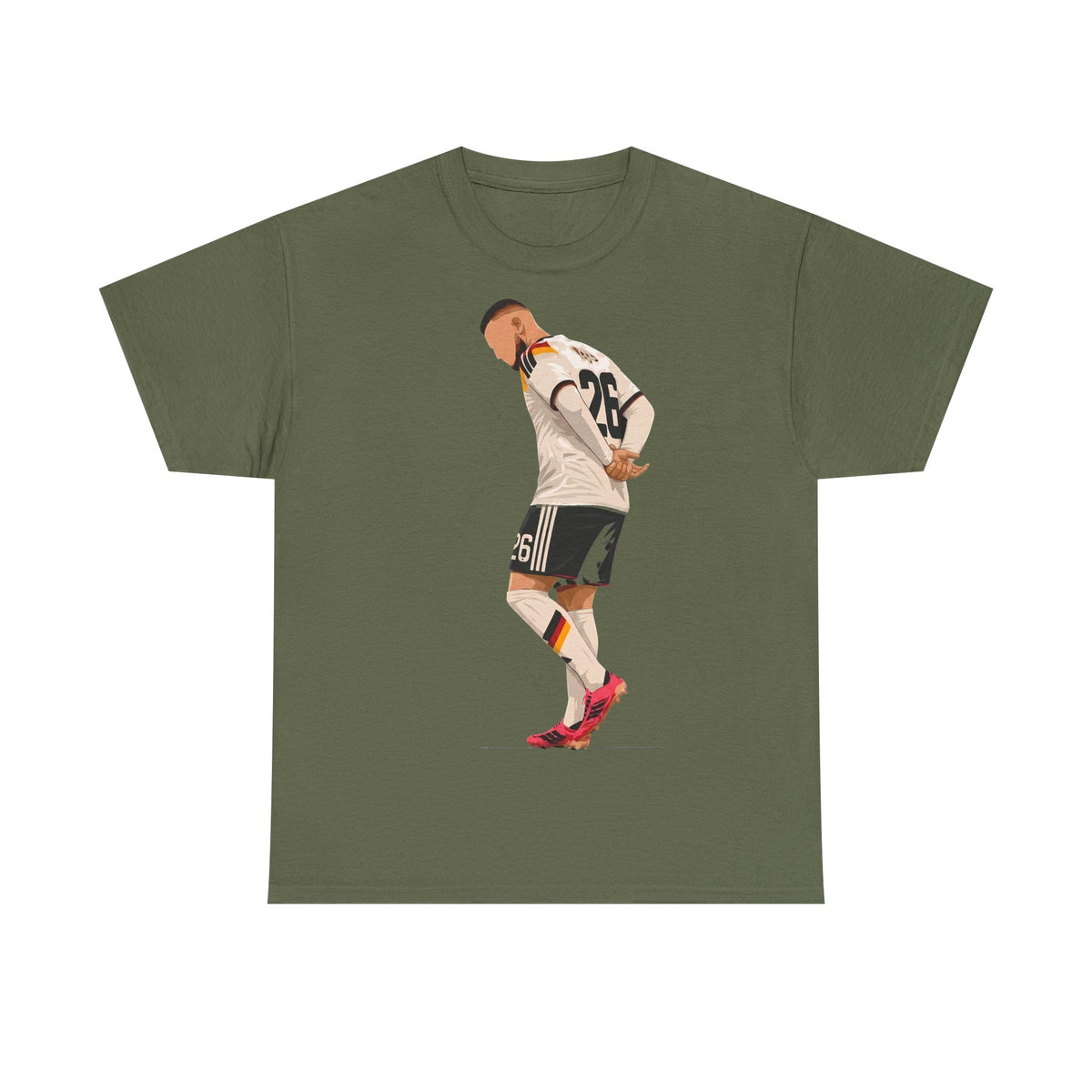 D. Undav Kurdistan Germany Jubel Fußball Fan - Unisex T-Shirt