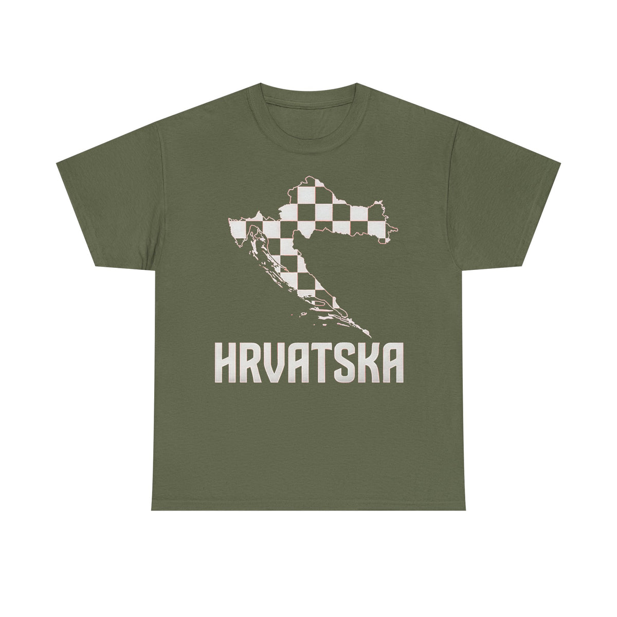 Hrvatska Croacia Bandera Escudo Fútbol Deporte Aficionado - Camiseta unisex