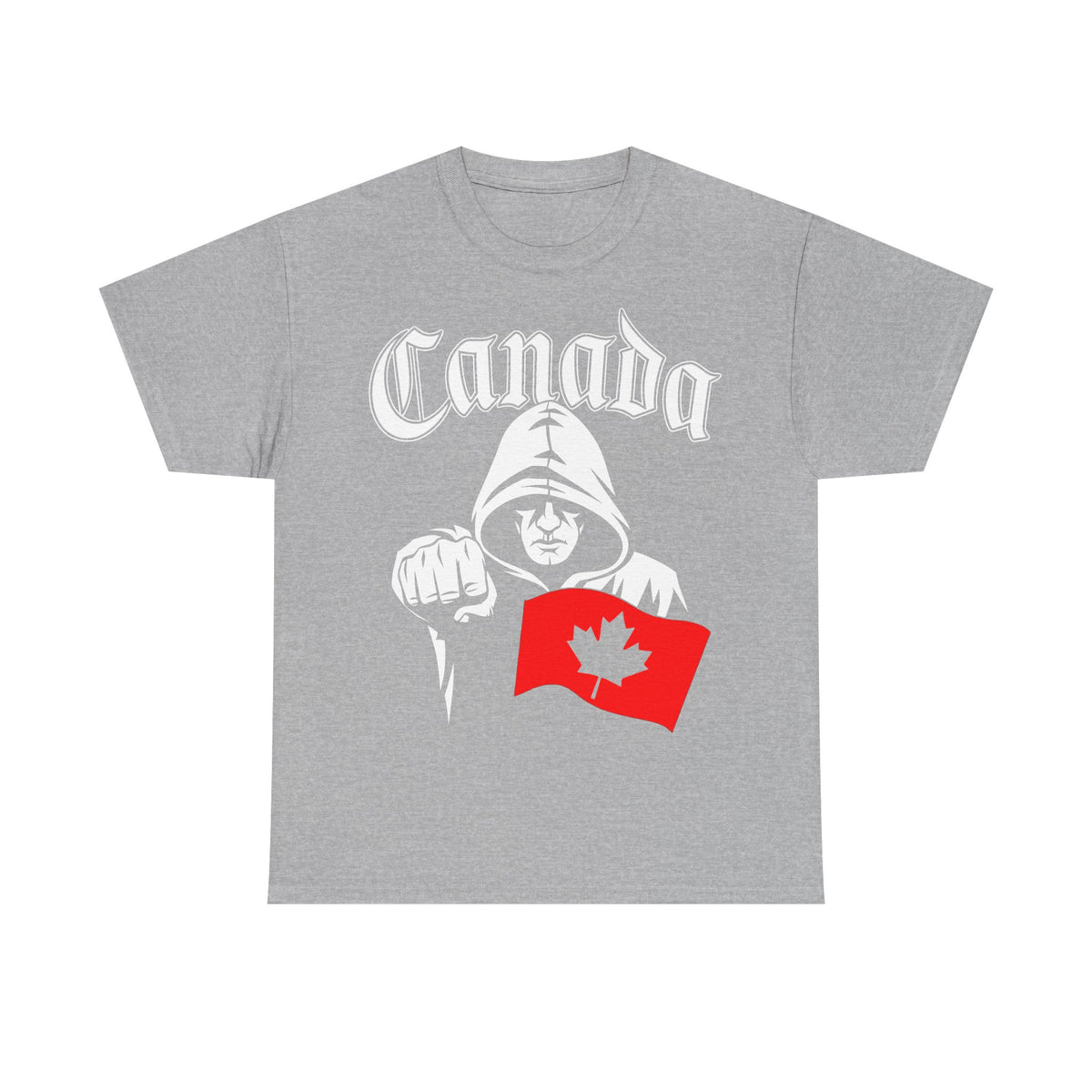 Canada Kanada Hooligan Wappen Flagge Fan Sport Fußball Geschenkidee - Unisey T-Shirt
