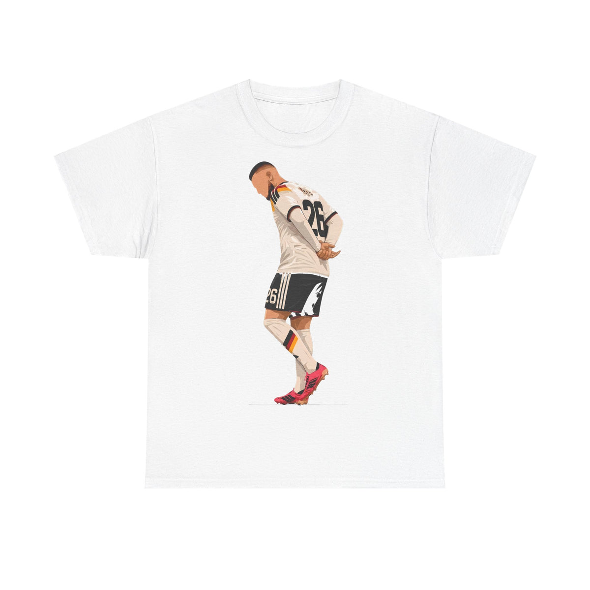 Kurdistán Alemania D. Undav Celebración Fútbol Deporte Aficionado - Camiseta unisex