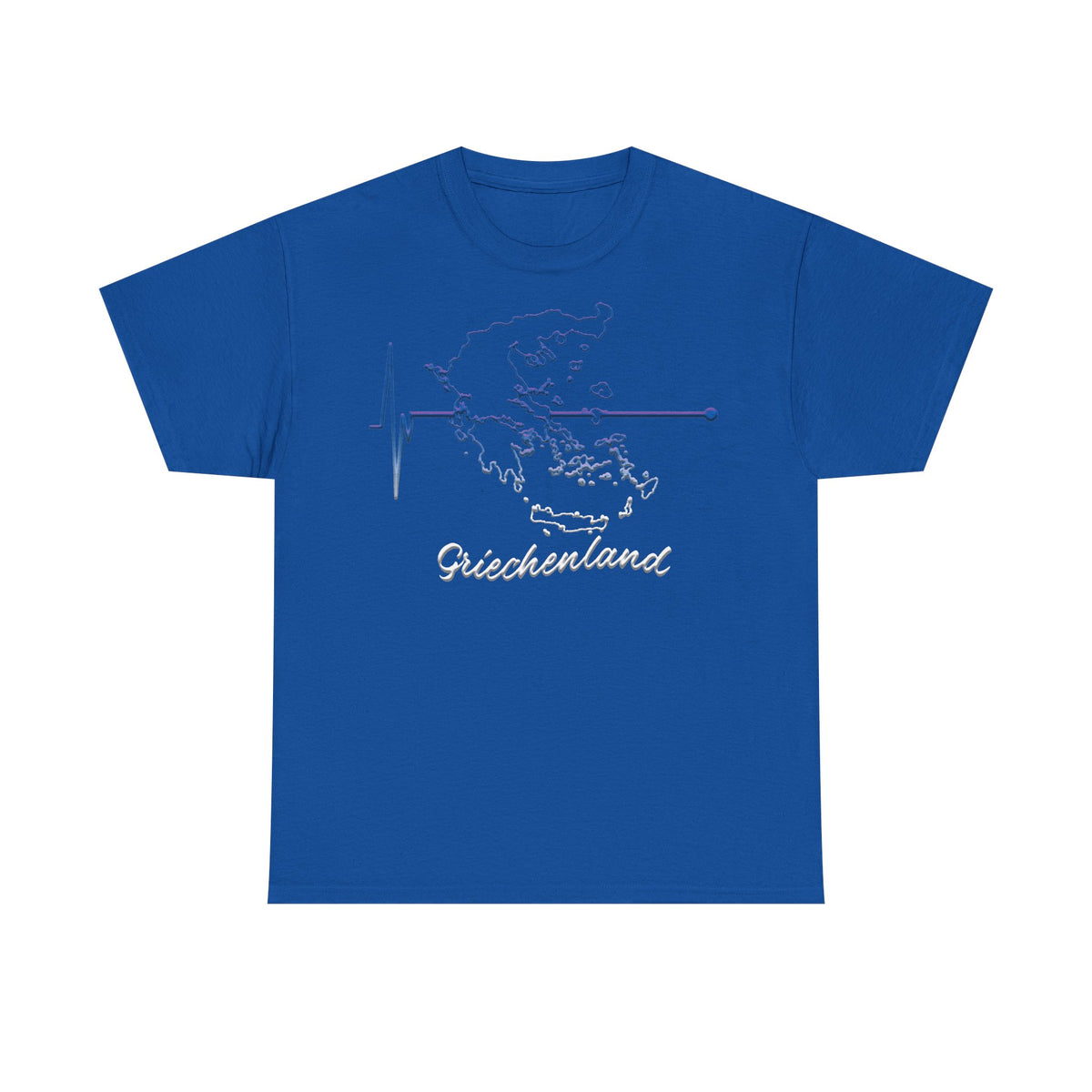Grecia Grecia Bandera Escudo Patria Fútbol Deporte Aficionado Idea de regalo - Camiseta unisex